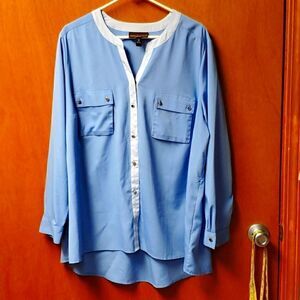 Dana Buchman womans blouse  2X, nwot